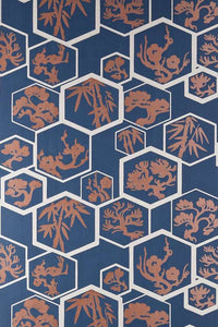 Farrow & Ball Wallpaper Shouchikubai-Exeter Paint Stores