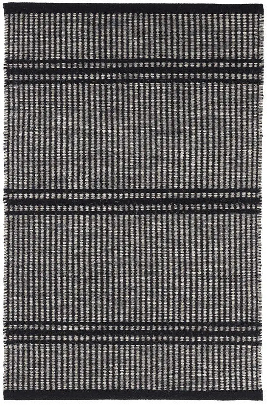 DASH & ALBERT MALTA WOVEN WOOL RUG