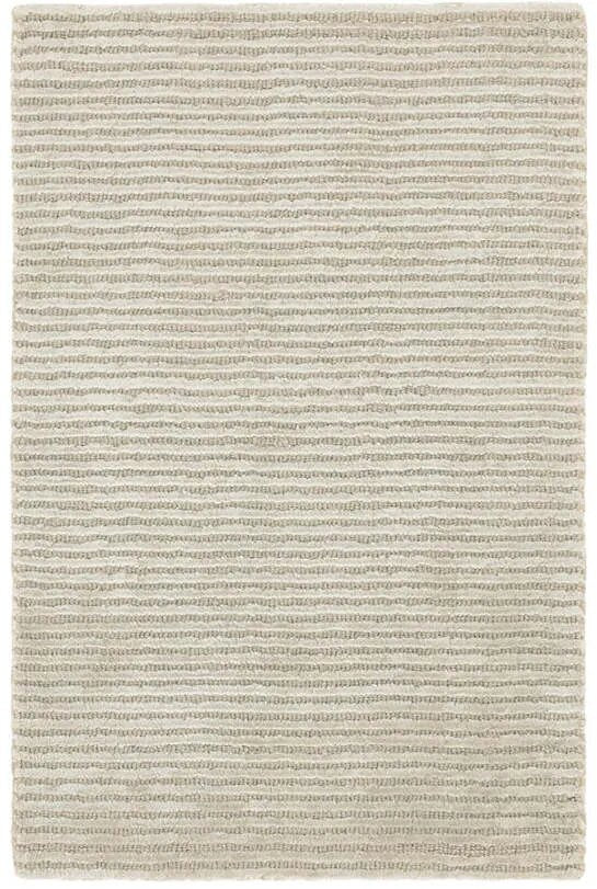 DASH & ALBERT CUT STRIPE HAND KNOTTED VISCOSE/WOOL RUG-Exeter Paint Stores
