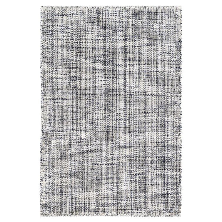 DASH & ALBERT MARLED WOVEN COTTON RUG