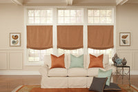 Fabric Roman Shades-Exeter Paint Stores