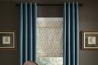 Fabric Roman Shades-Exeter Paint Stores