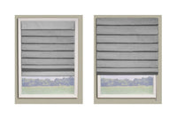 Fabric Roman Shades-Exeter Paint Stores