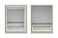 Fabric Roman Shades-Exeter Paint Stores