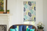 Fabric Roman Shades-Exeter Paint Stores