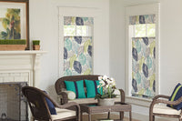 Fabric Roman Shades-Exeter Paint Stores