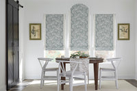 Fabric Roman Shades-Exeter Paint Stores