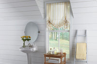 Fabric Roman Shades-Exeter Paint Stores