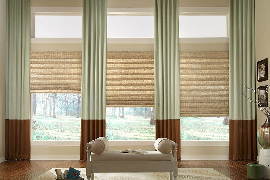 Manh Truc Woven Wood Shades-Exeter Paint Stores