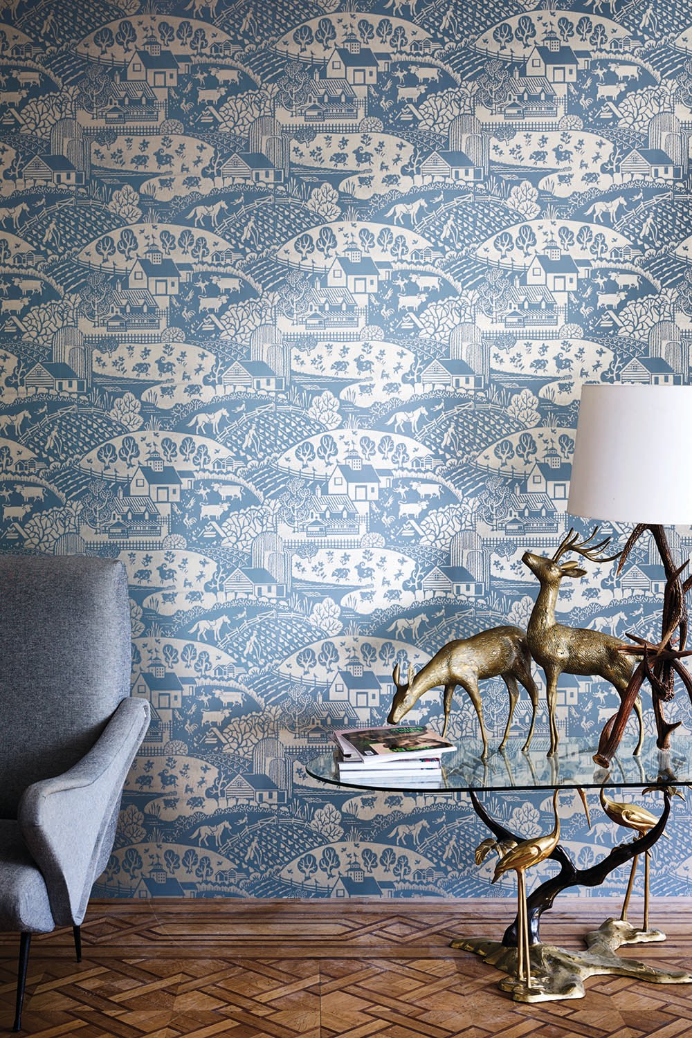 Farrow & Ball Wallpaper Gable-Exeter Paint Stores