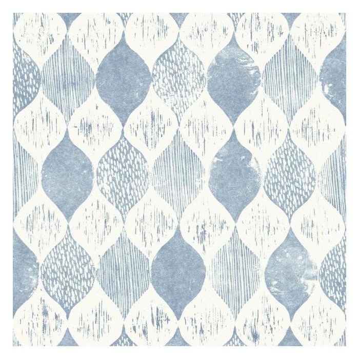 Woodblock Print Sure Strip Wallpaper ME1568-Exeter Paint Stores