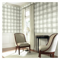 Watercolor Check Sure Strip Wallpaper MH1518-Exeter Paint Stores
