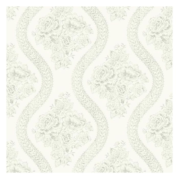 Coverlet Floral Sure Strip Wallpaper Double Roll MH1595-Exeter Paint Stores