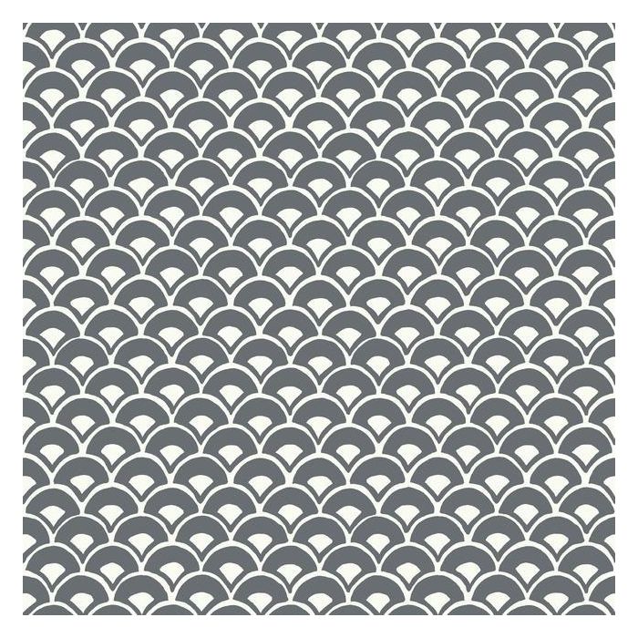 Stacked Scallops Sure Strip Wallpaper MK1150-Exeter Paint Stores