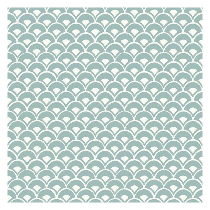 Stacked Scallops Sure Strip Wallpaper MK1157-Exeter Paint Stores