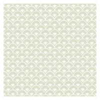 Stacked Scallops Sure Strip Wallpaper MK1158-Exeter Paint Stores