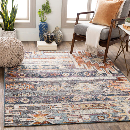 Surya New Mexico NWM-2310 Multi-Color Rug-Rugs-Exeter Paint Stores