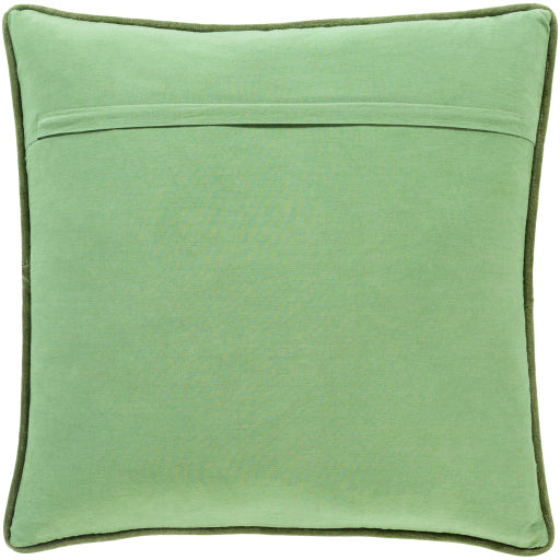 Surya Quilted Cotton Velvet QCV-007 Pillow Cover-Pillows-Exeter Paint Stores