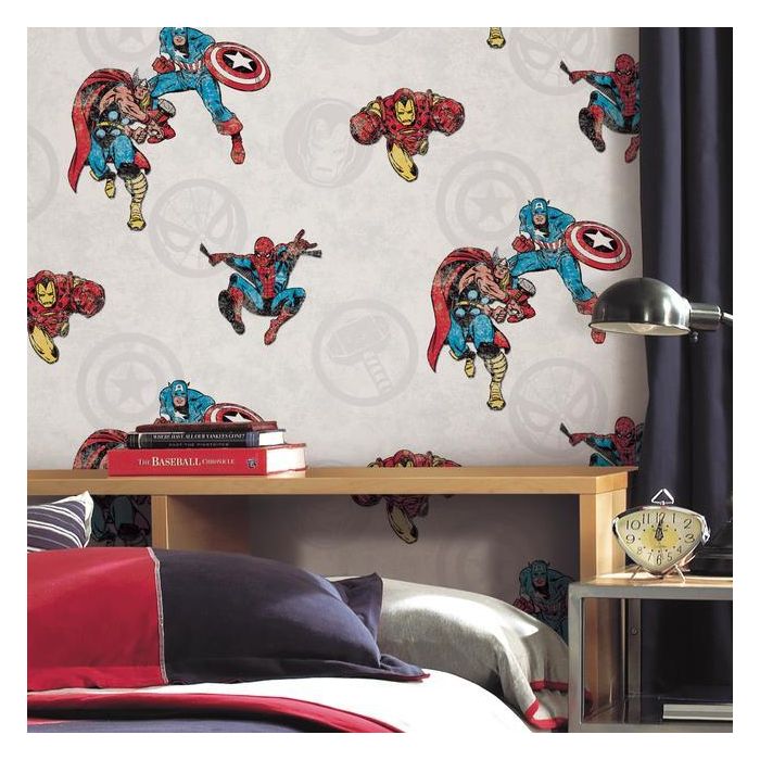 Marvel Comics Classic Peel and Stick Wallpaper Roll RMK11167RL-Exeter Paint Stores
