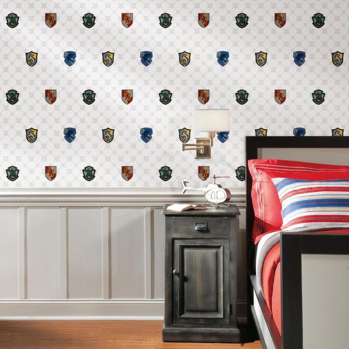 Harry Potter House Crest Peel and Stick Wallpaper RMK11262RL-Exeter Paint Stores
