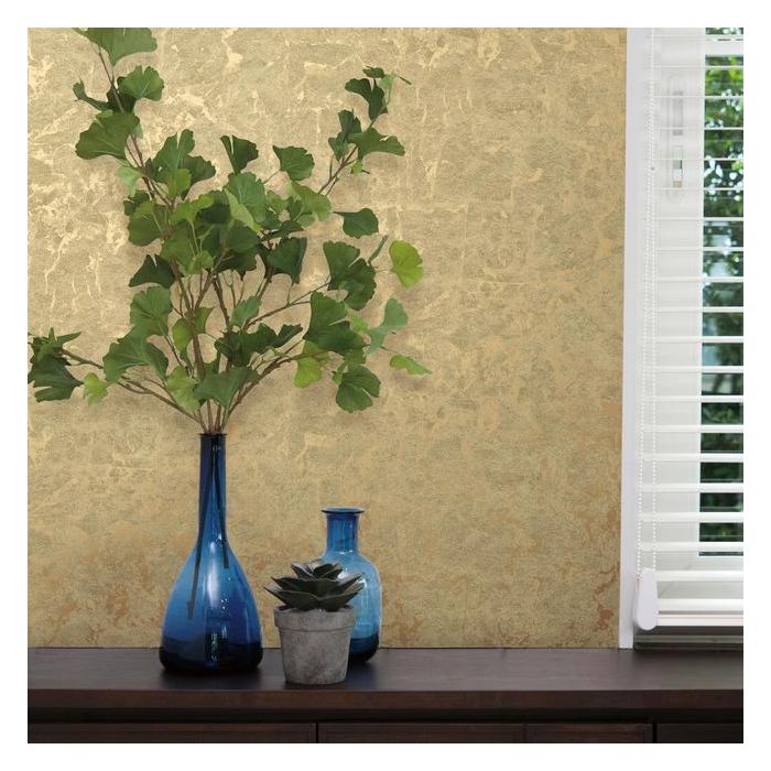 Gold Leaf Peel and Stick Wallpaper RMK11381WP-Exeter Paint Stores