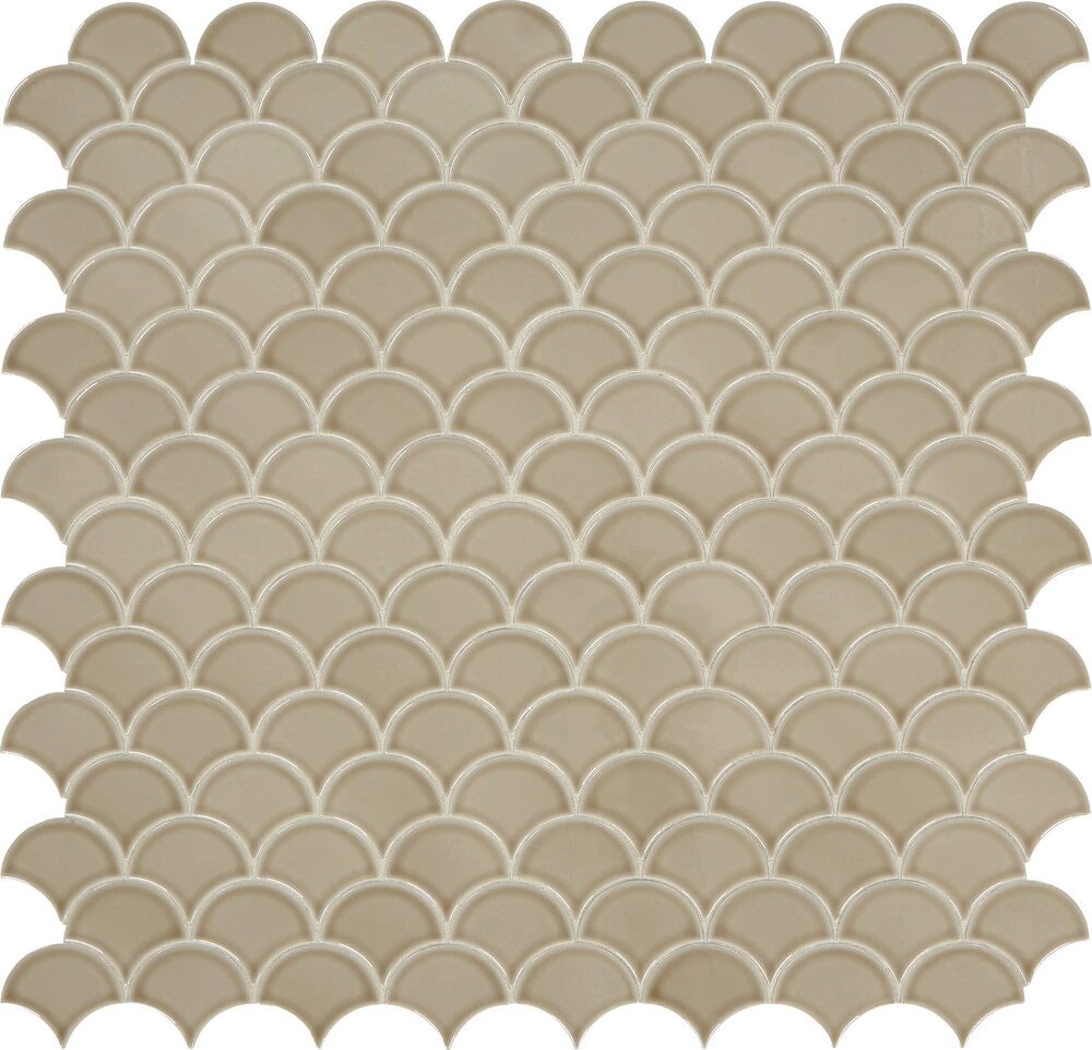 Daltile Revalia Remix Ceramic Wall Tile Carton: Fan Shape