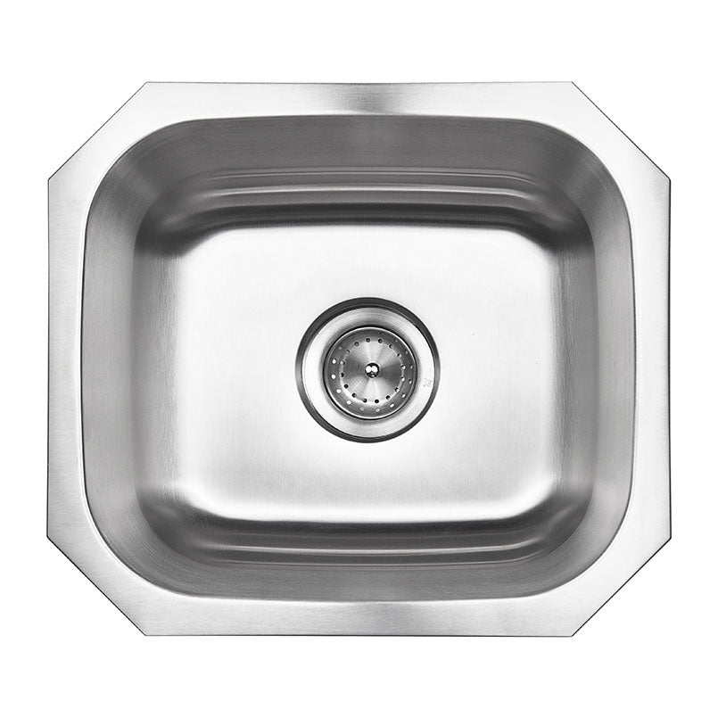 Single Bowl 18 Gauge Sink 1618