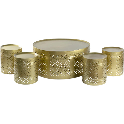 Surya Tanishq TAN-001 Table Set-Accent Furniture-Exeter Paint Stores