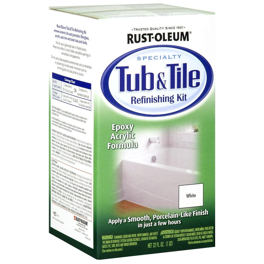 Rust-oleum tub and tile kit white 78609-Exeter Paint Stores