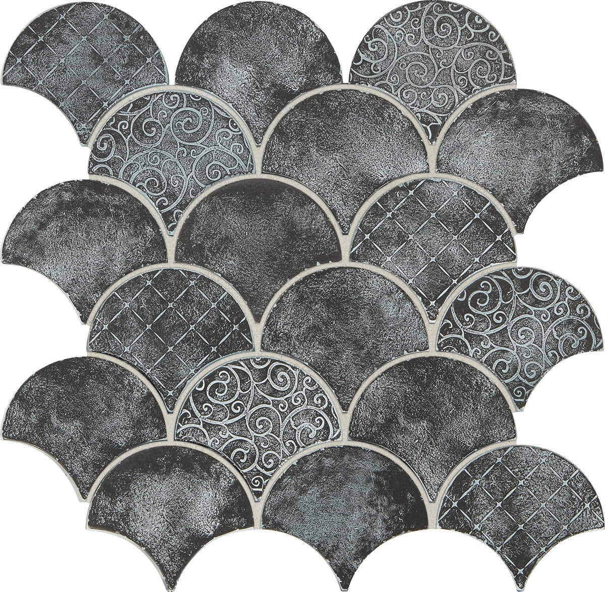 Daltile Vintage Metals Wall Tile (4x4 & 2 Mosaic Patterns)