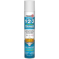 Bulls Eye 1-2-3 26 oz. Turbo White Interior/Exterior Primer Spray-Exeter Paint Stores