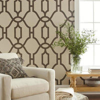 Woven Trellis Sure Strip Wallpaper ME1551-Exeter Paint Stores