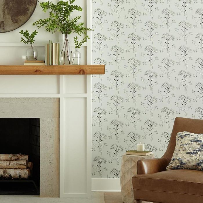 Wildflower Sure Strip Wallpaper ME1517-Exeter Paint Stores