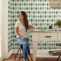 Woodblock Print Sure Strip Wallpaper ME1567-Exeter Paint Stores